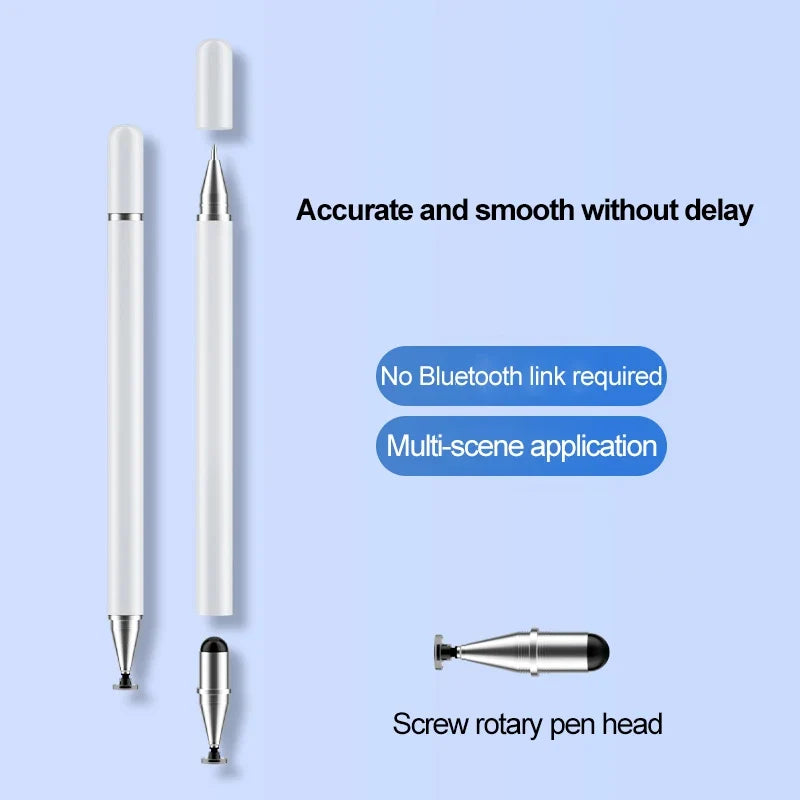 3-in-1 Capacitive Stylus Touch Screen Pen Tablet Cell Phone Universal