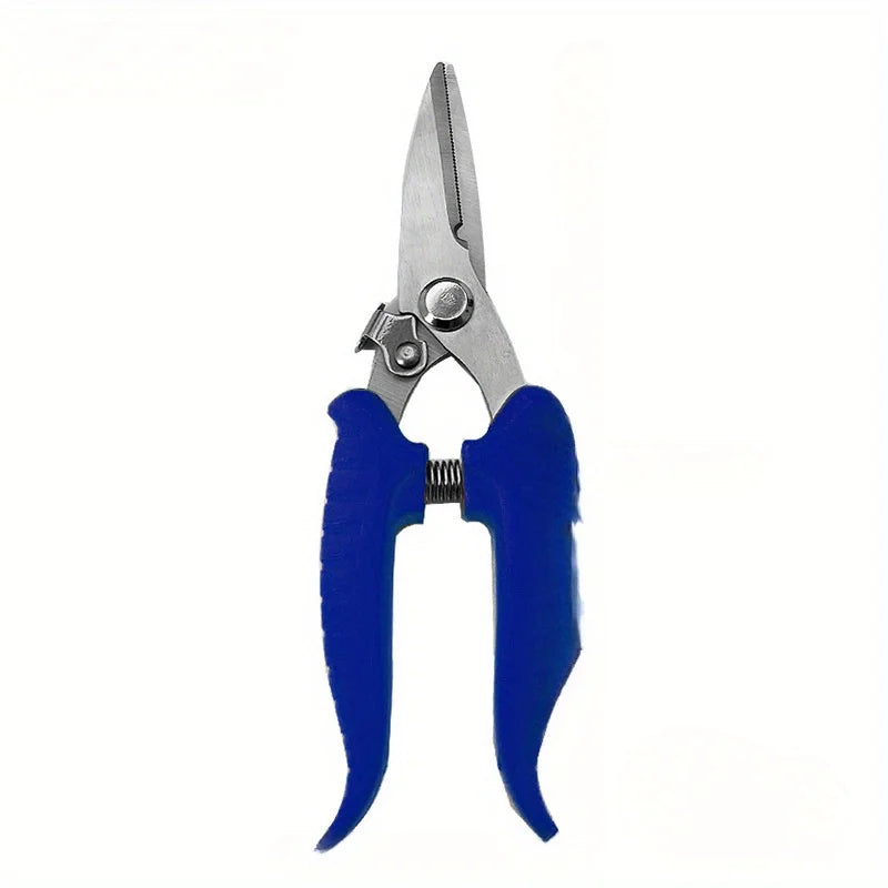 Heavy-Duty Stainless Steel Industrial Scissors | Metal & PVC