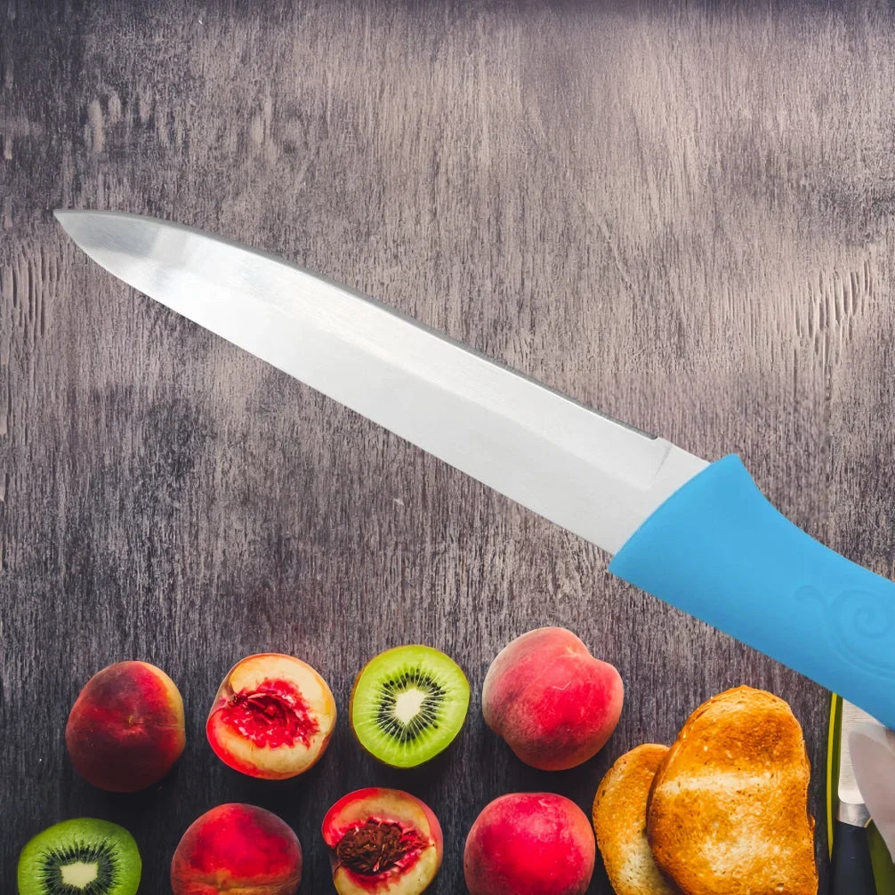 3-Piece Stainless Steel Paring Knives Set – Fruit & Kitchen