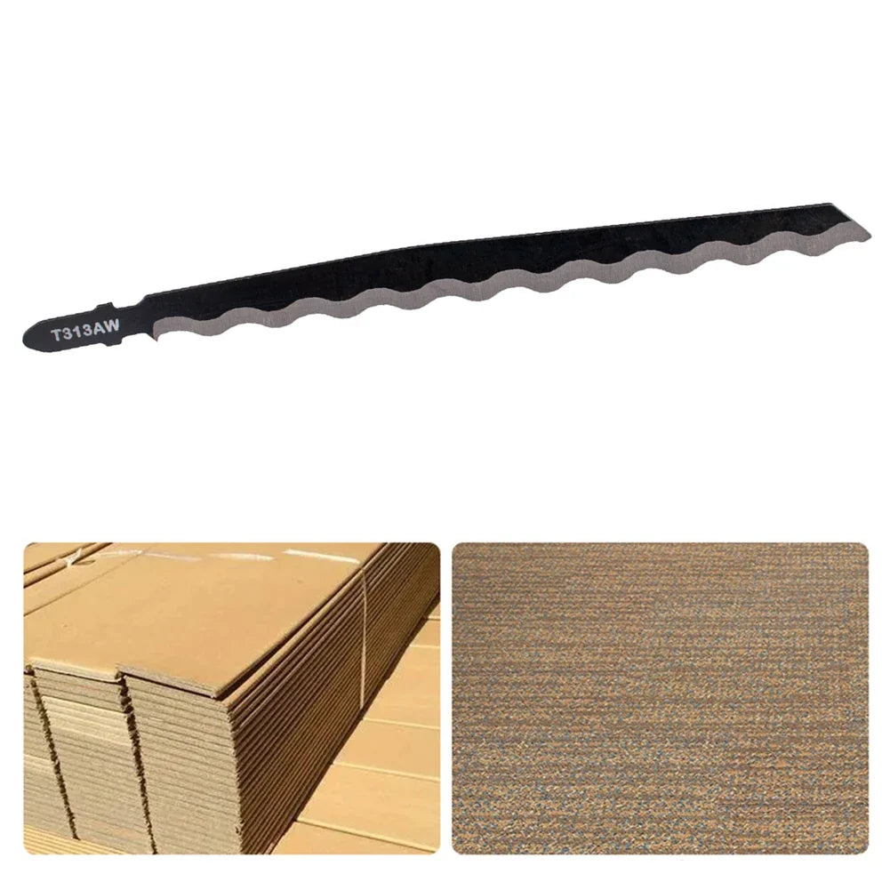 152mm HCS Jig Saw Blade | Carbon Steel – Leather, Plastic & Wood