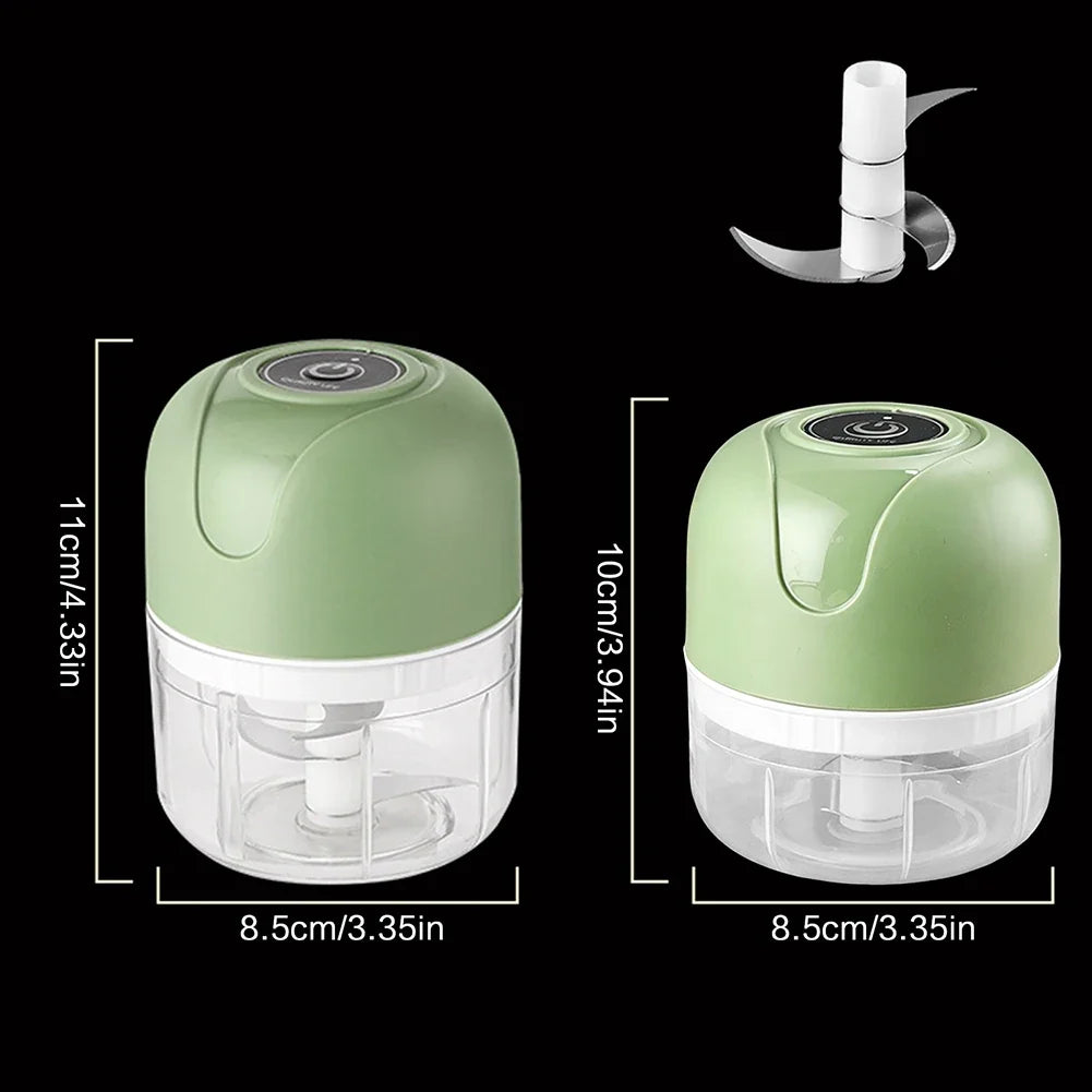 Electric Garlic Press & Ginger Chopper | USB Rechargeable