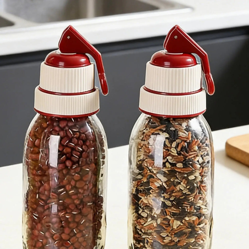 Wine Bottle Stopper with Time Scale – Airtight Beverage Preserver