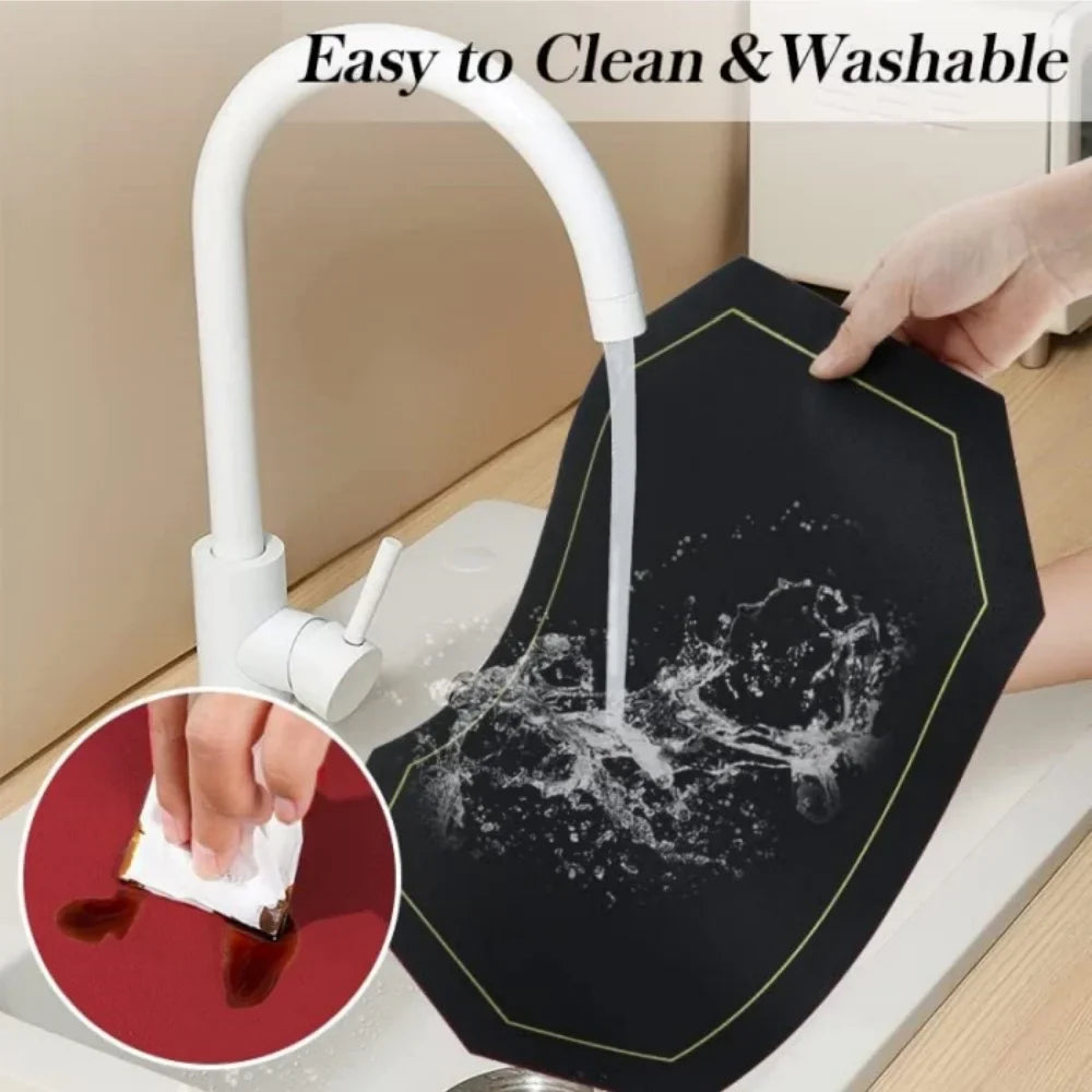 Placemats Coaster 4 Dual Sided Two-color Place Mats 30x43cm 11 81x16