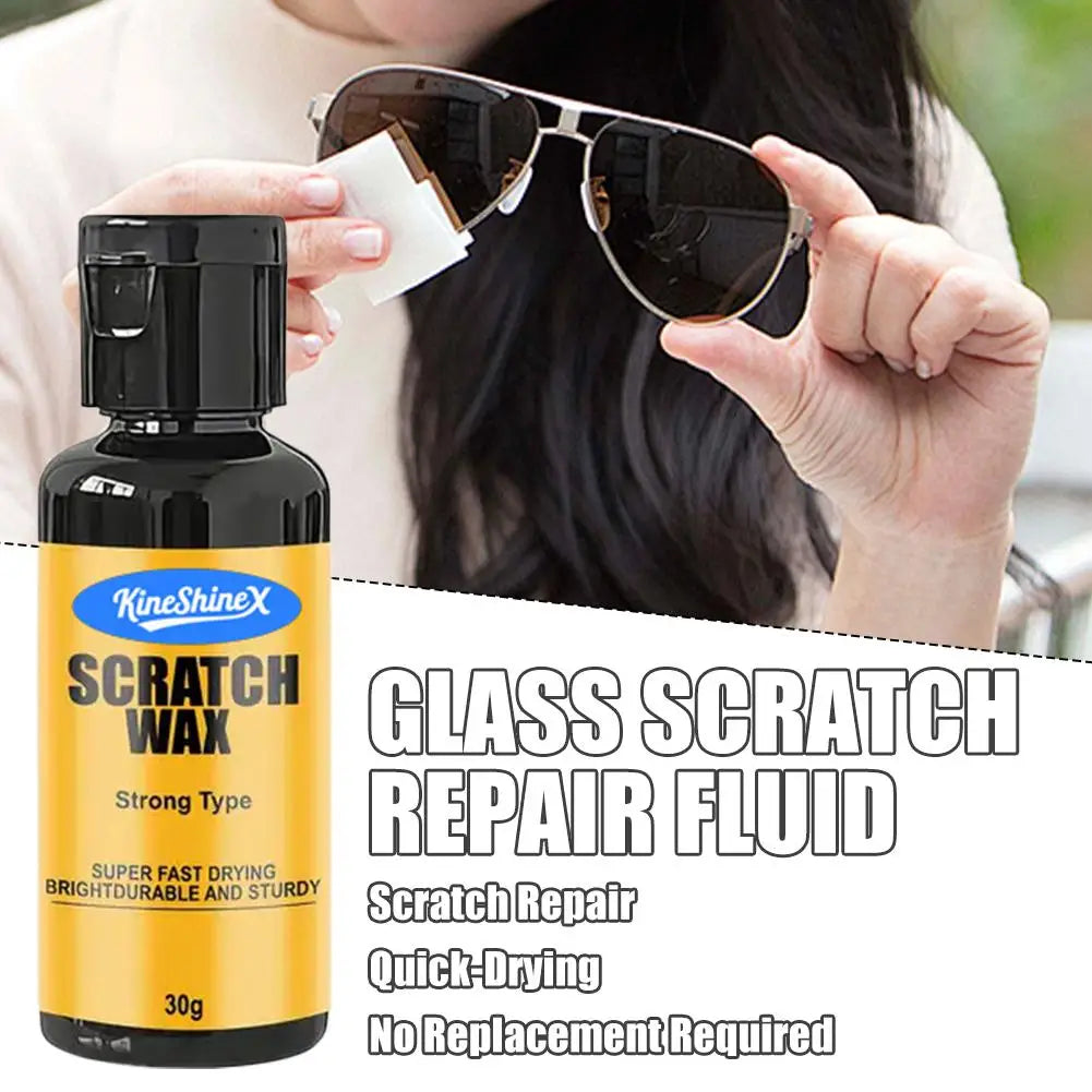 Car Glass Scratch Repair Wax Repairing Glasses Windows Scratches Lens