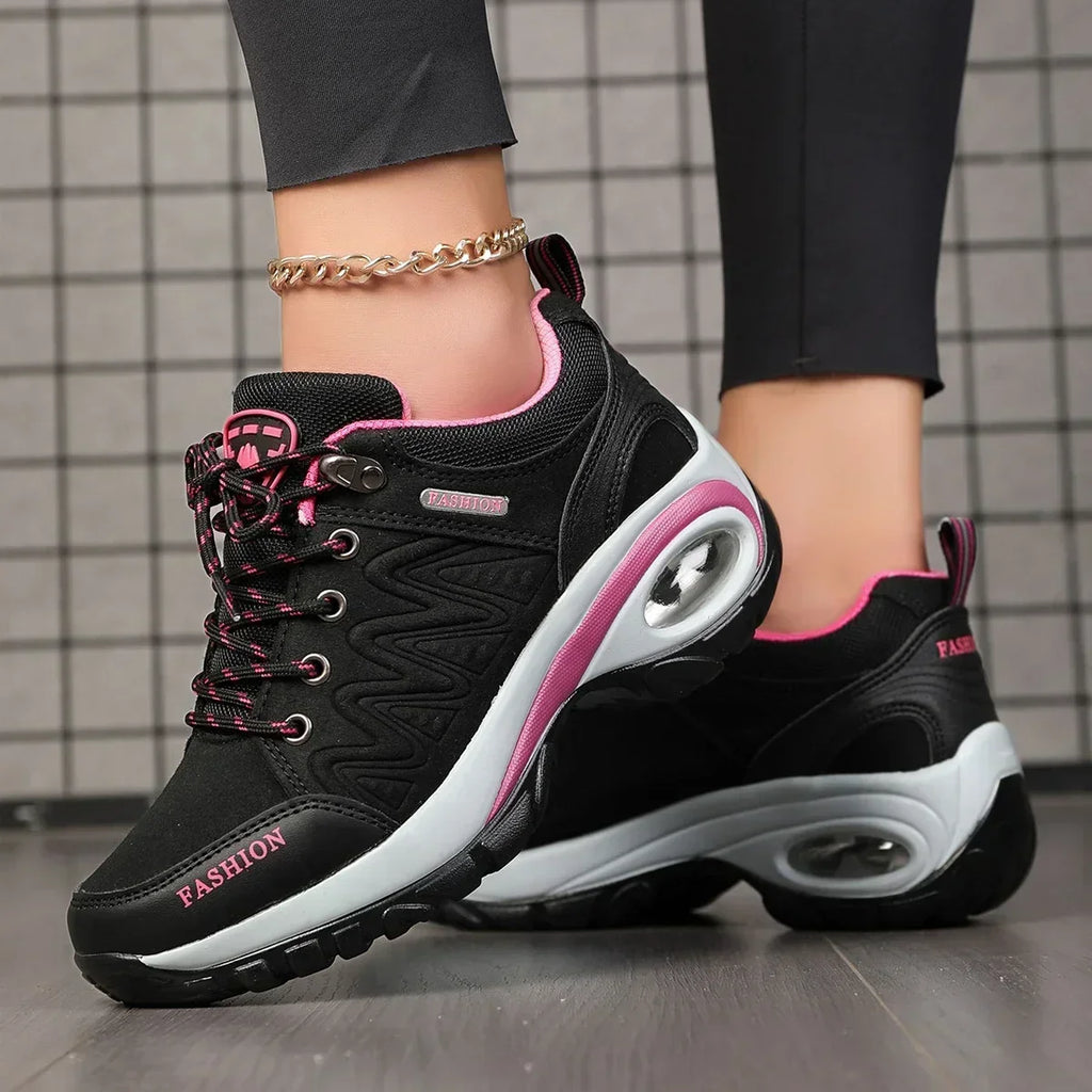 Women's Thick Sole Anti-Slip Flat Walking Shoes | Casual Sneakers