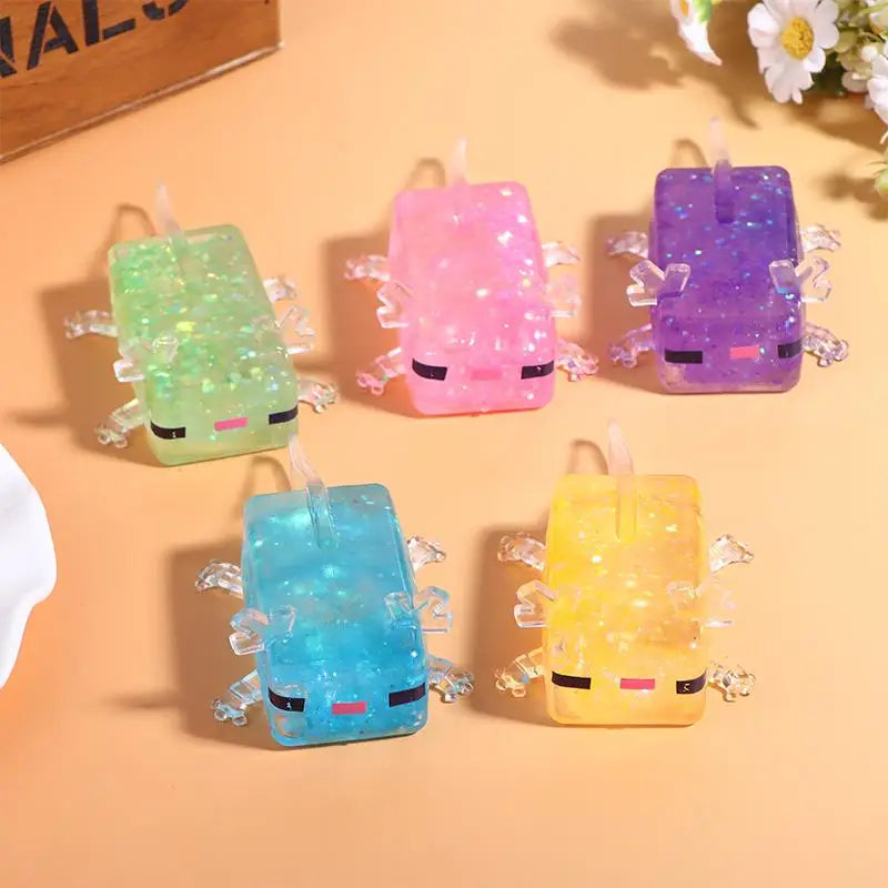 Cute Axolotl Moldable Silicone Toy – DIY Creative Gift