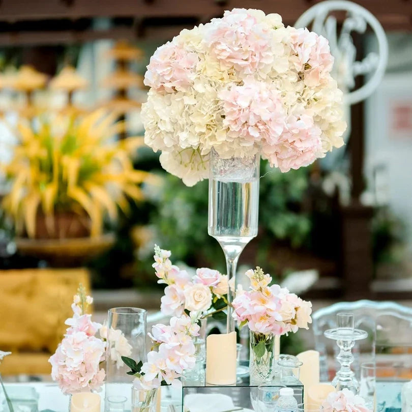 Artificial Silk Hydrangea Stems – Wedding & Home Décor