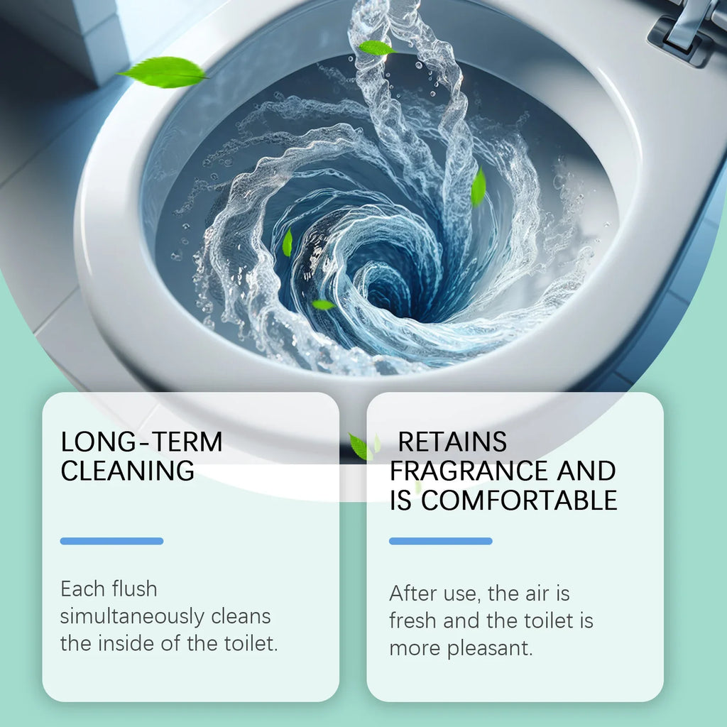 Toilet Cleaning Foam – Descaling, Decontamination & Odor Removal