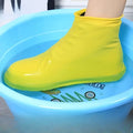 Waterproof Silicone Shoe Covers Reusable Rubber Rain Boots Non-slip