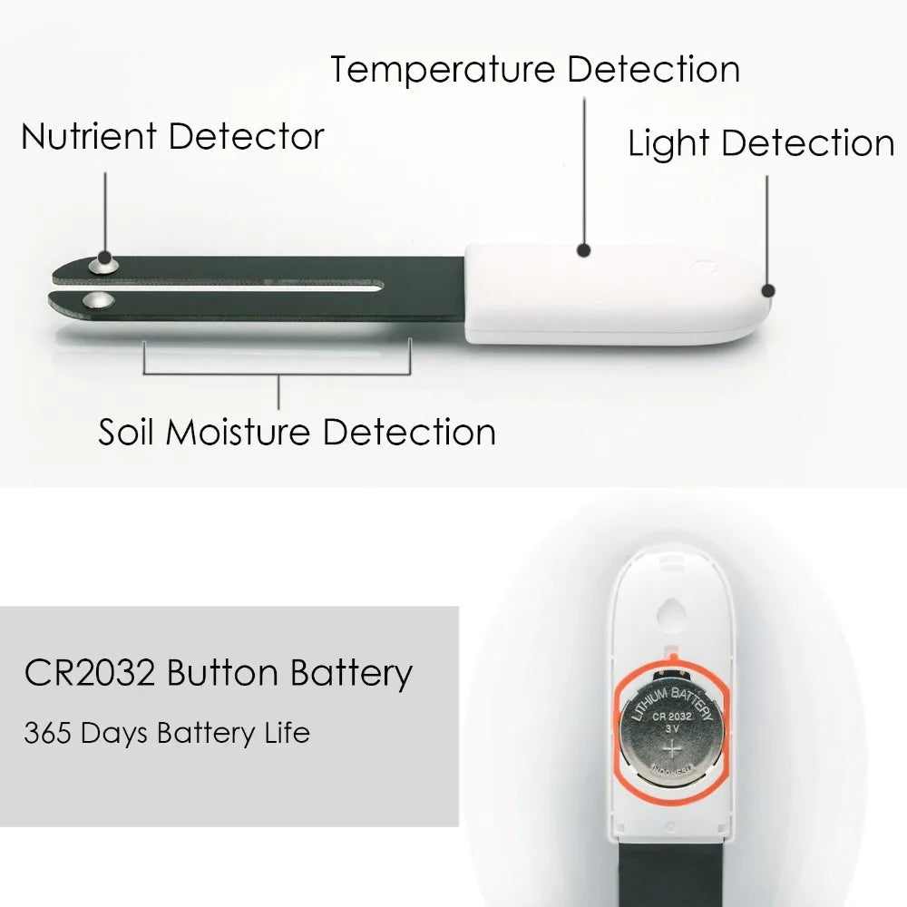 HHCC Flower Care Flora Monitor Smart Plant Sensor Grass Soil Water