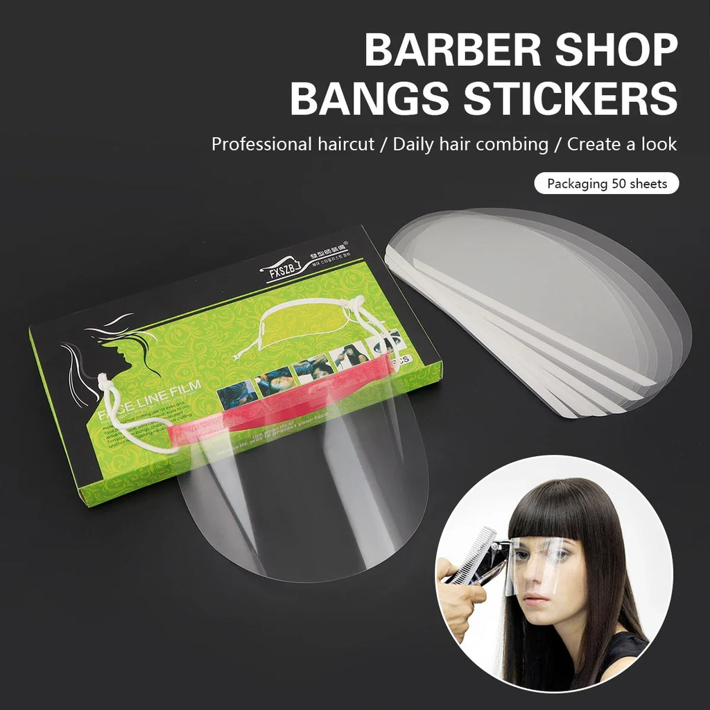 50-Pack Disposable Face Shields for Salon, Barber & Makeup