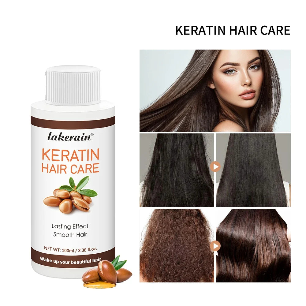 Brazilian Keratin Hair Treatment – Anti-Frizz & Smoothing 100ml