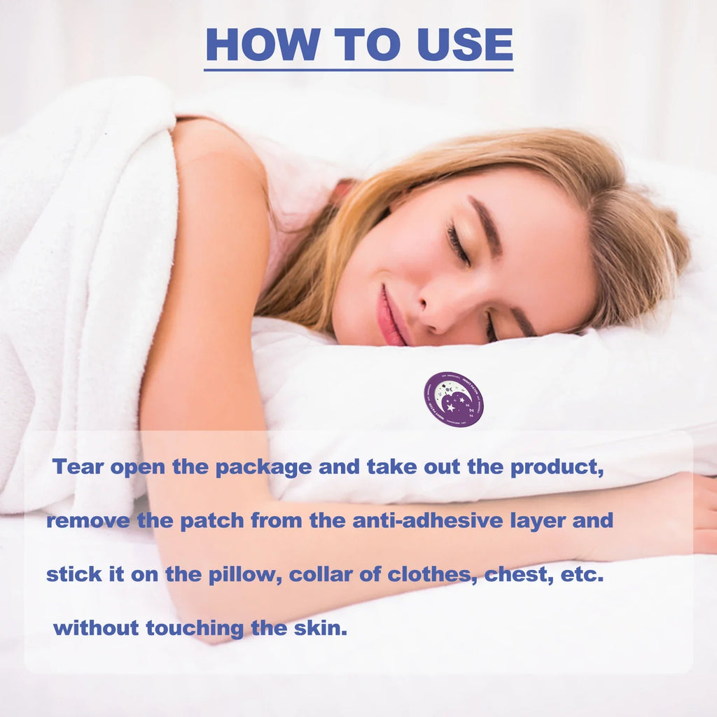 28-Pc Natural Sleep Aid Patches | Deep Sleep & Calm Support
