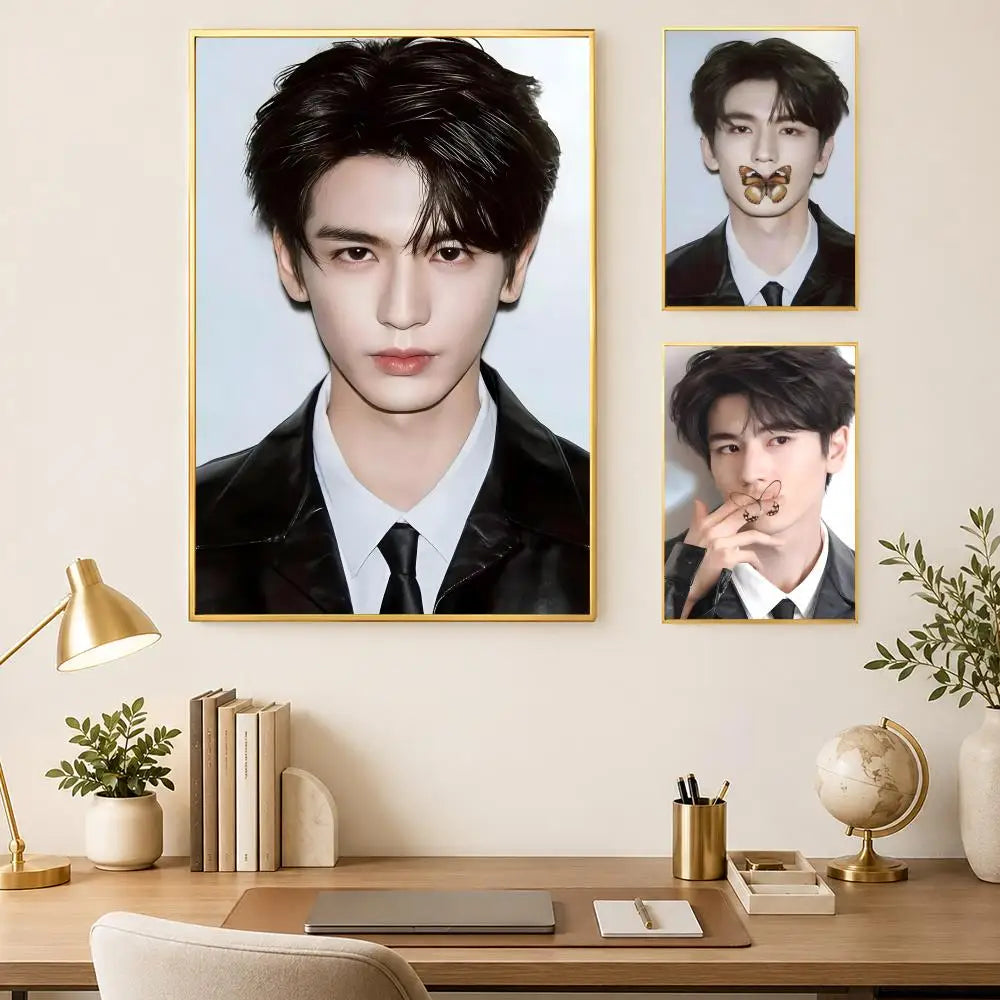 Zhang Linghe HD PVC Self-Stick Wall Art Poster | Home Decor