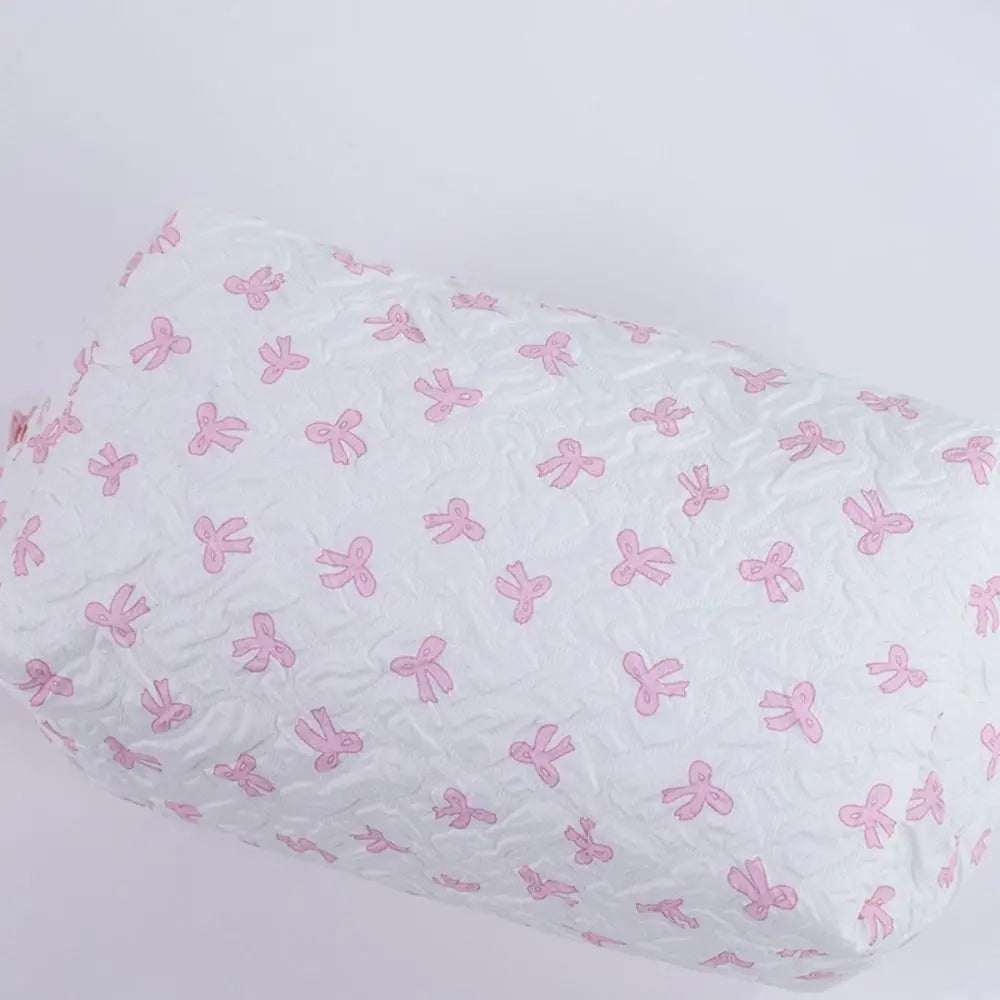 Bowknot Pencil Case – Large Capacity Pen & Cosmetic Bag