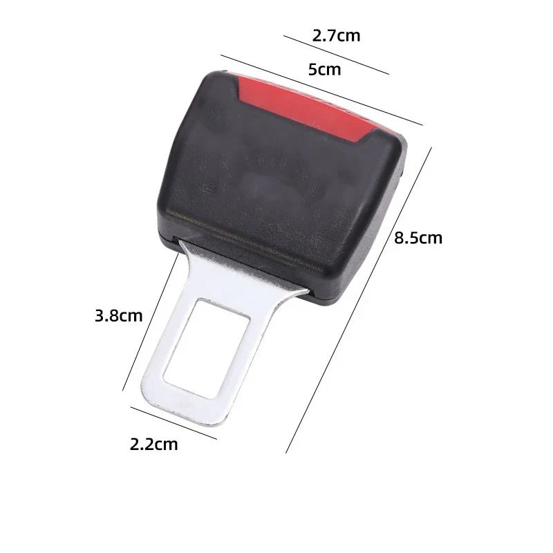 2-Pack Car Seat Belt Extender Clip Safety Buckle Insert