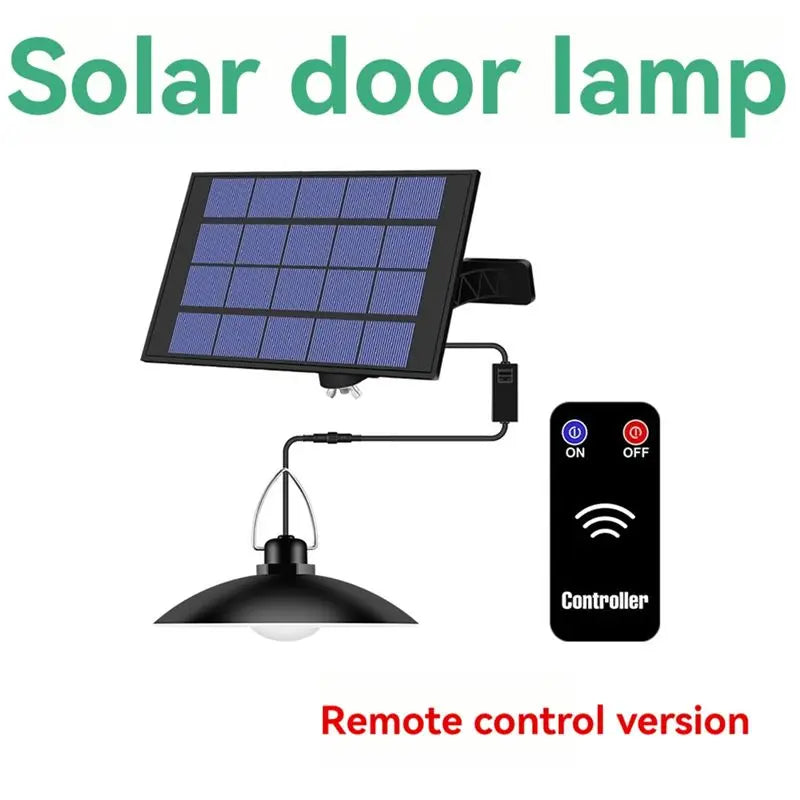 A36T-Solar Powered Pendant LED Solar Light Waterproof Hanging Outdoor