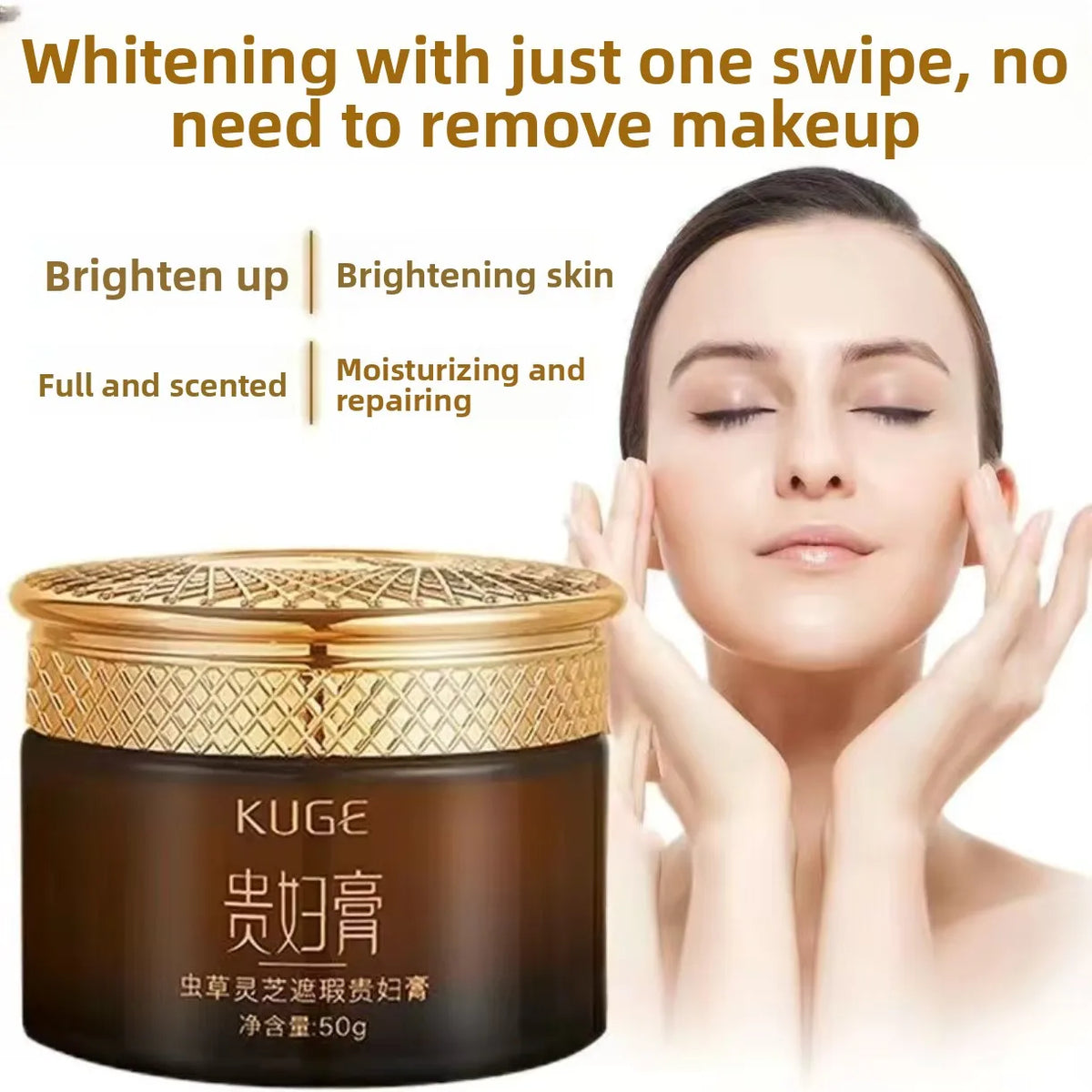Cordyceps & Ganoderma Lucidum Moisturizing Concealer Face Cream