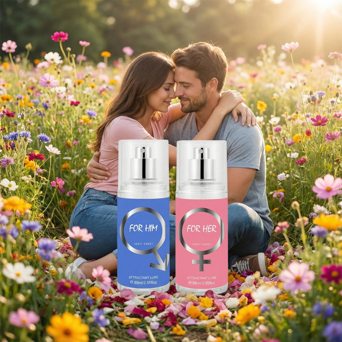 Couple's Floral & Fruity Perfume – Long-Lasting Elegant Gift