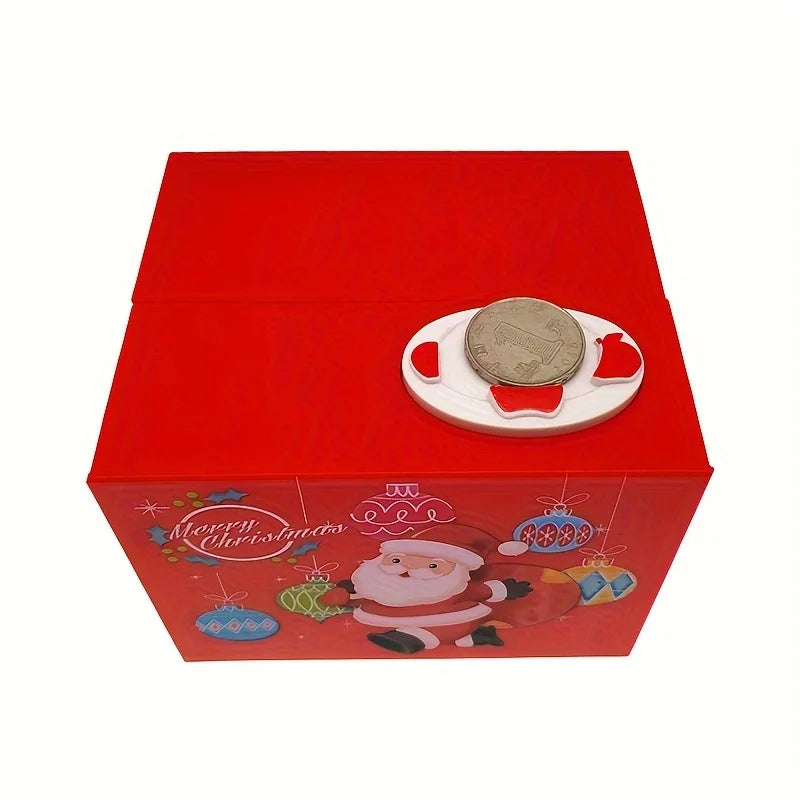 Electric Santa Claus Piggy Bank – Fun Animated Coin Bank for Kids