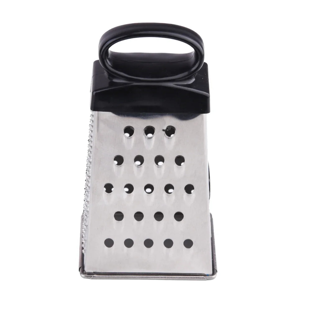 4-Sided Stainless Steel Box Grater for Cheese & Vegetables