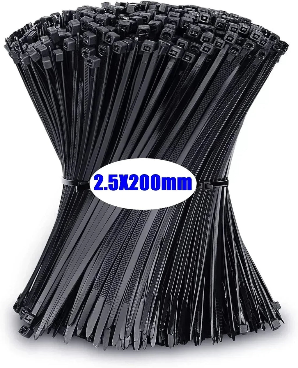 Self-Locking Nylon Cable Zip Ties – Bulk 100–1000 Pcs, 5mm