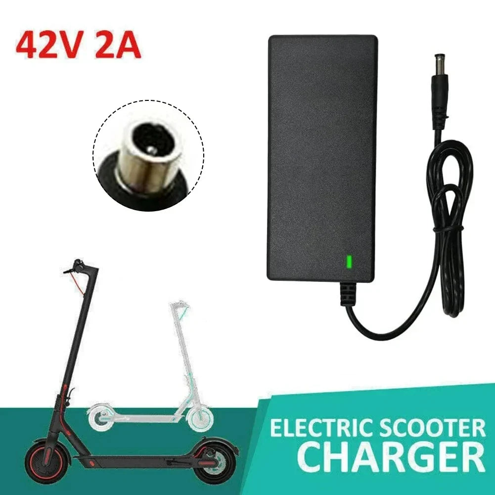 42V 2A Electric Scooter Lithium Battery Charger | 5-in-1 Adapter