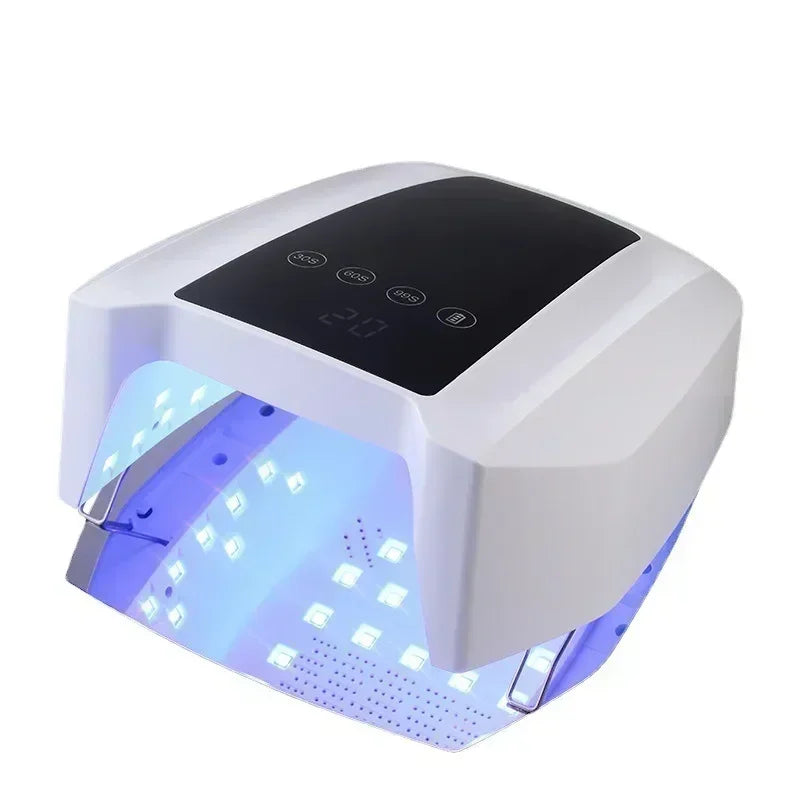 72W Cordless UV LED Gel Nail Lamp | Smart Sensor Fast Curing