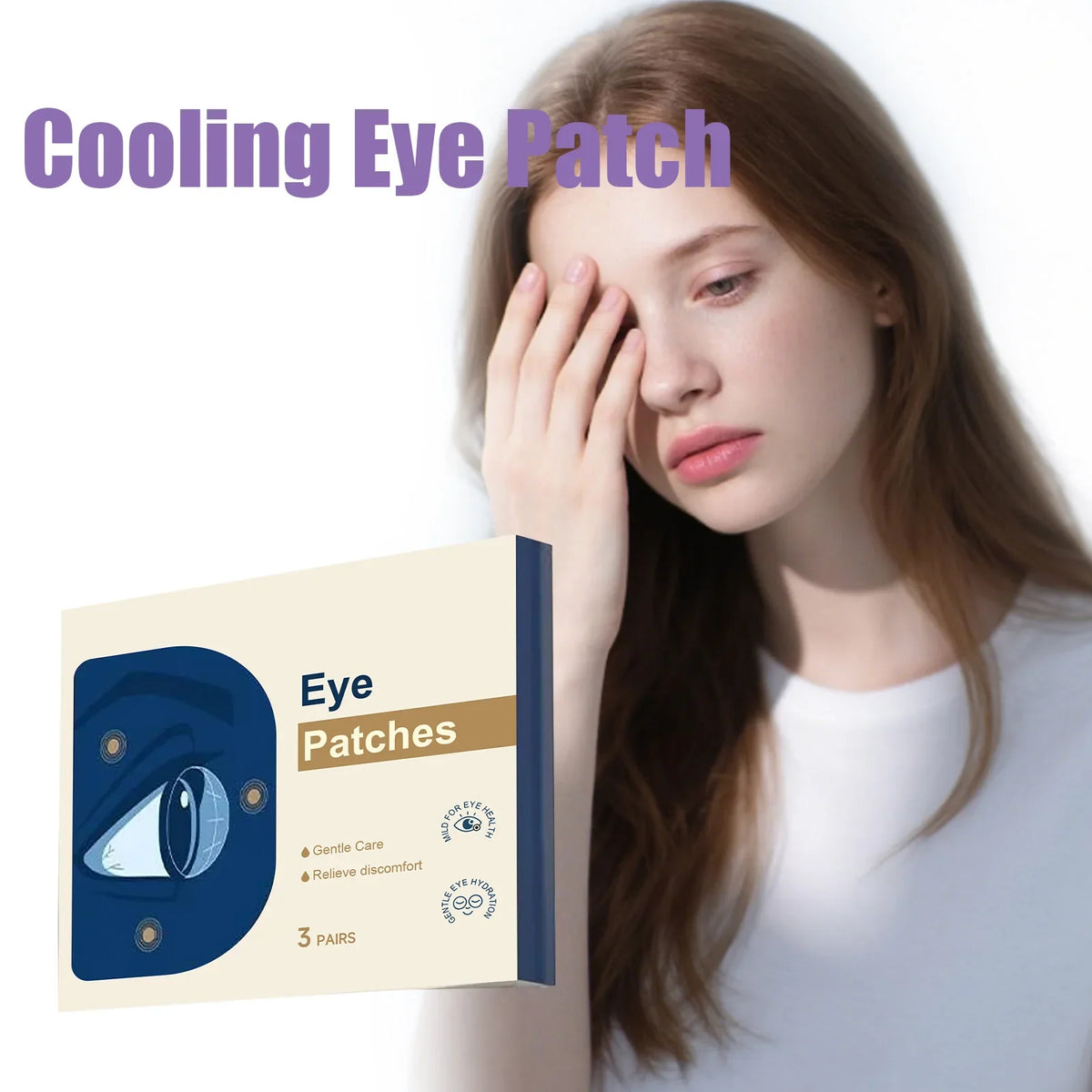 Cooling Under Eye Gel Patches – Dark Circles & Puffiness Relief