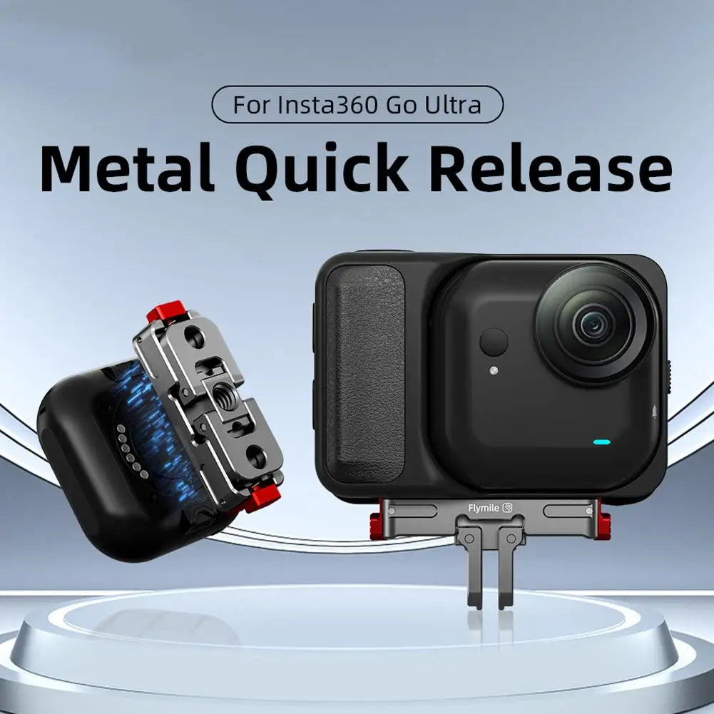 Insta360 Magnetic Quick Release Mount – Aluminum Two-Claw