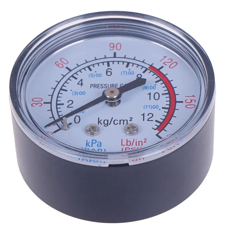 Air Compressor Pressure Gauge 0–180 PSI 12 Bar | 1/4 BSP