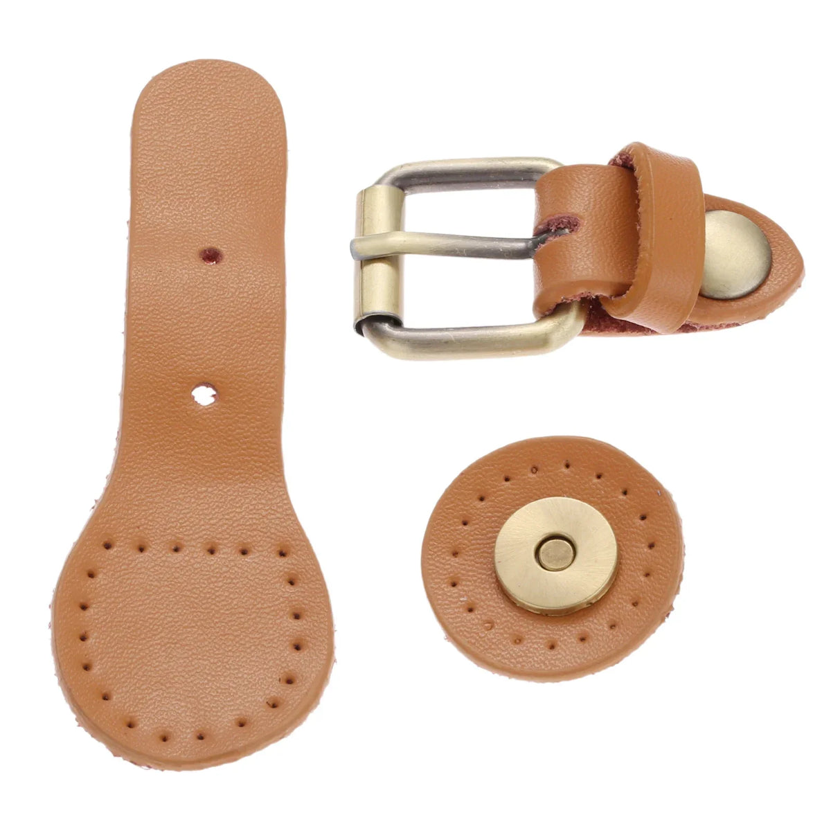 Sewing Leather Magnetic Snap Buckles Fasteners Handmade DIY Patchwork