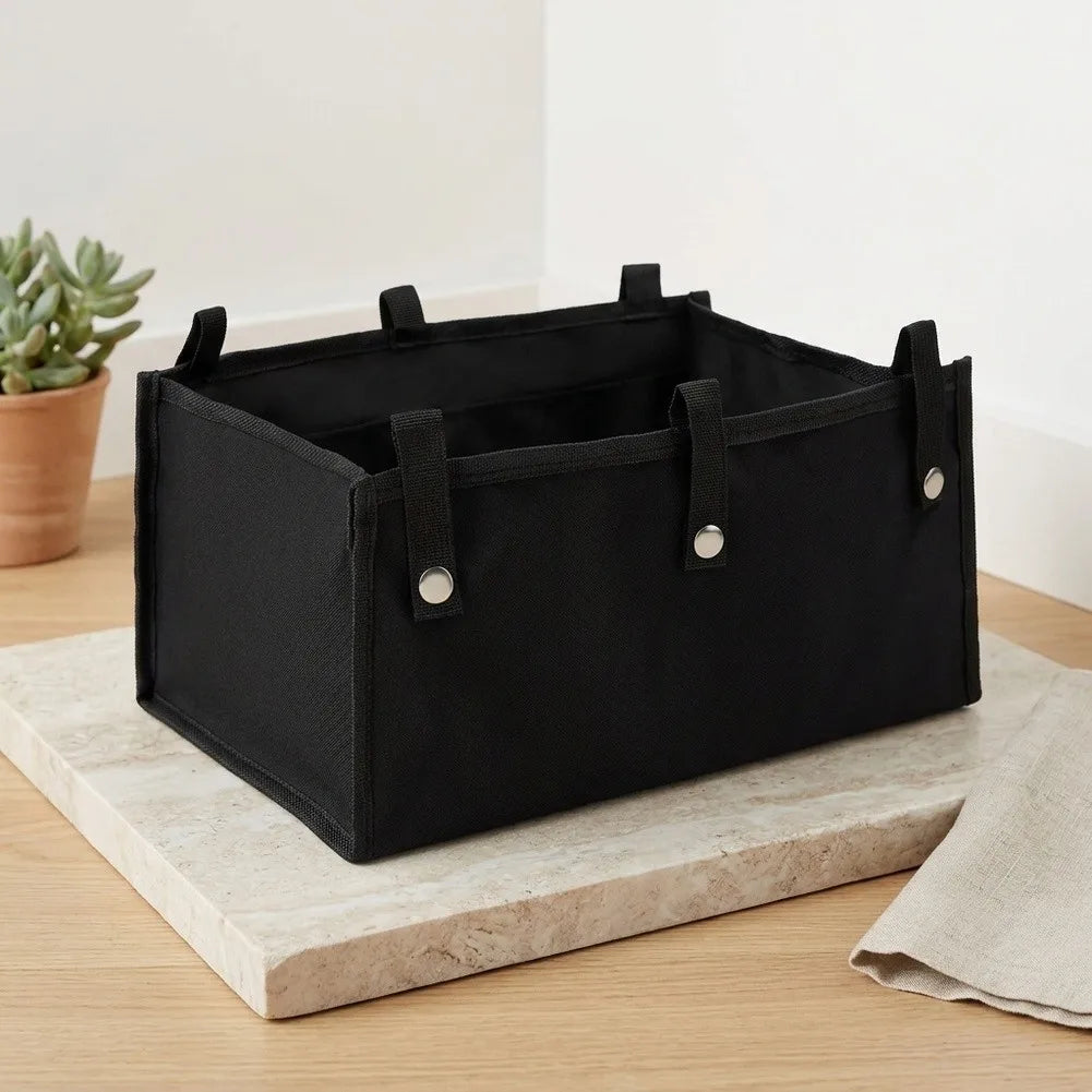 Rollator Under-Seat Storage Bag – PU Oxford Multi-Pocket
