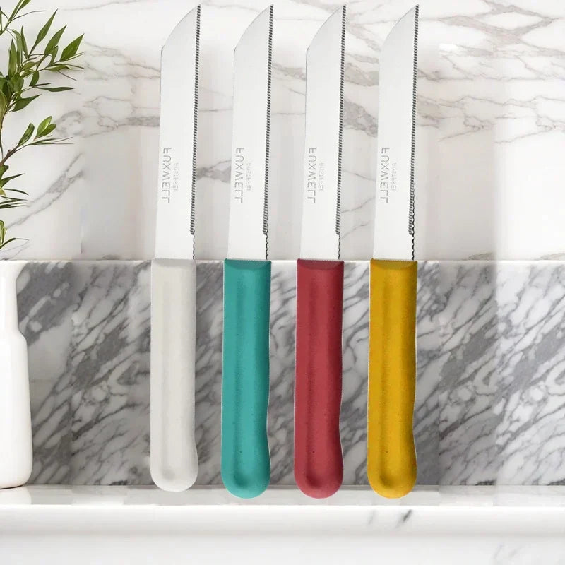 12-Piece Stainless Steel Steak & Fruit Knife Set