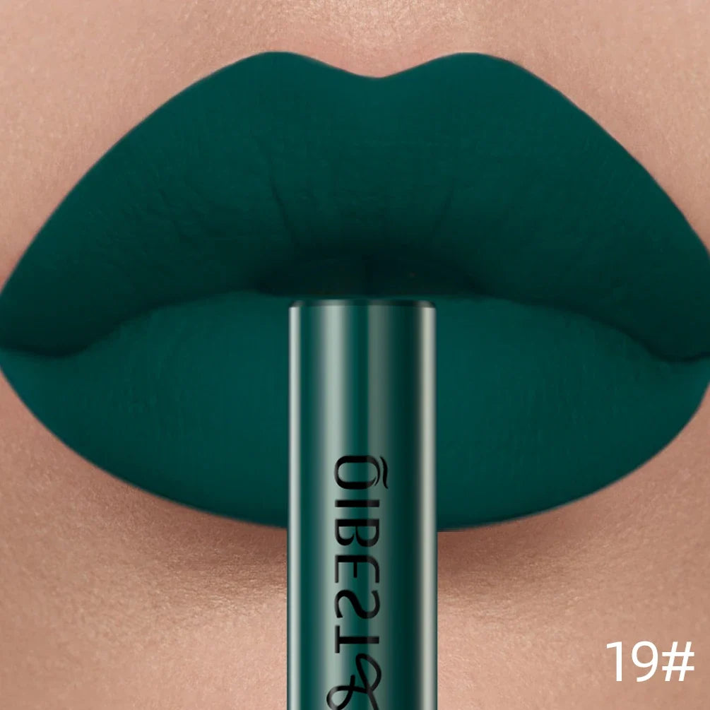 QIBEST Matte Liquid Lipstick – Long-Lasting Velvet Lip Gloss