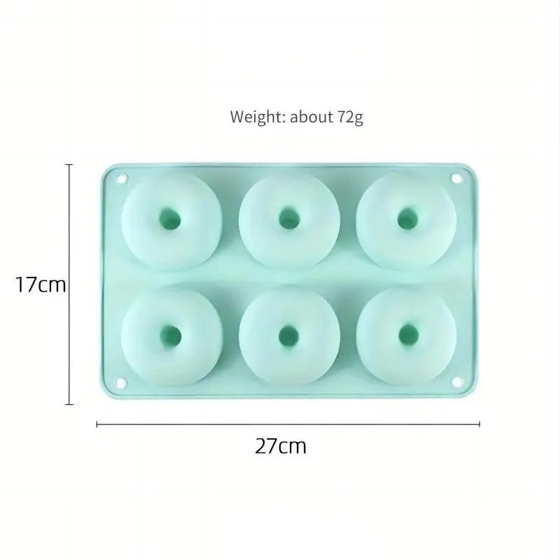 Food Grade Silicone Donut & Macaron Mold | Cookie Baking Tool