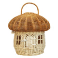 Acorn Handbag Handmade Rattan Mushroom Storage Box Children's Toy