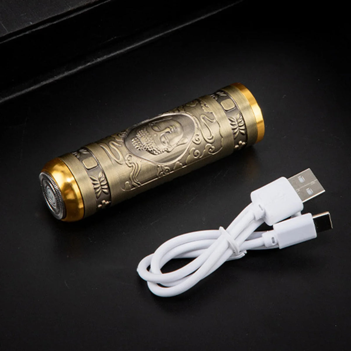 Portable Electric Mini Shaver for Men – USB Rechargeable Razor