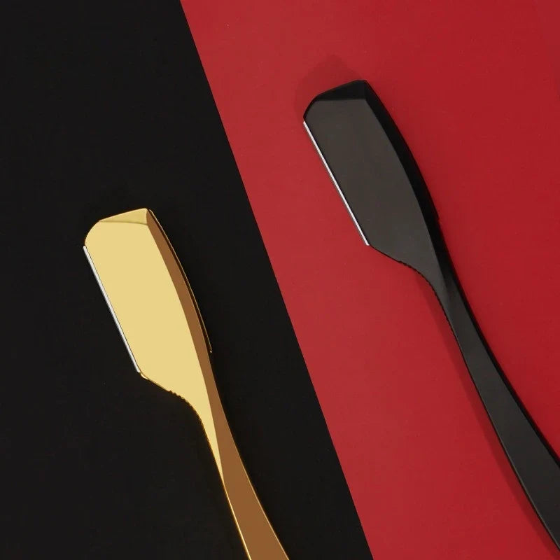 Straight Edge Barber Razor | Zinc Alloy Shaving & Trimming Tool