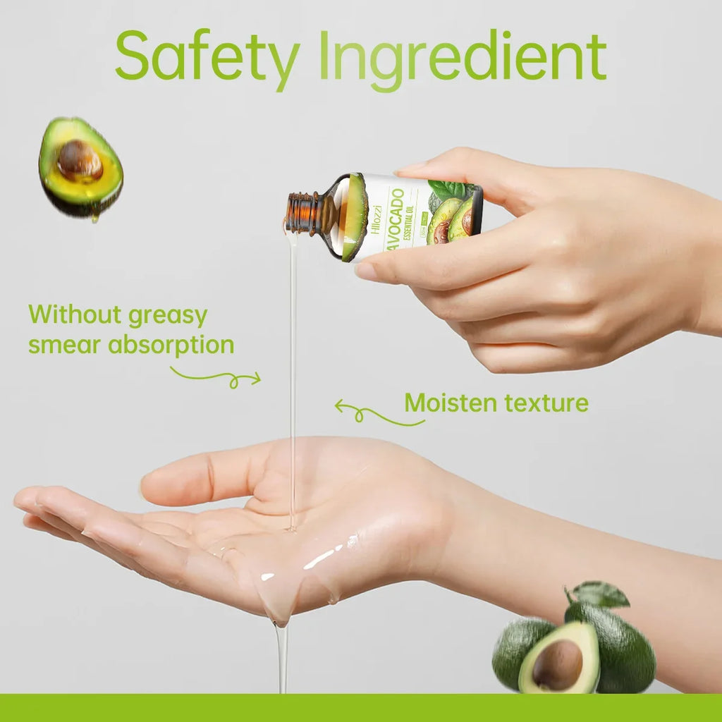 Hllozzi 30ml Avocado Essential Oil – Skin, Hair & Aromatherapy