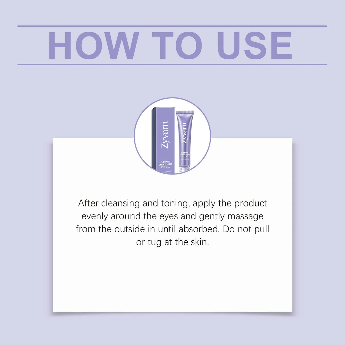 ZYVARN Instant Lift Eye Gel – Dark Circles & Anti-Wrinkle