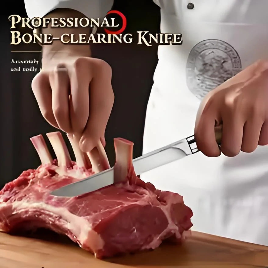 M390 Stainless Steel Cleaver Knife Set – 62HRC Sharp Blade