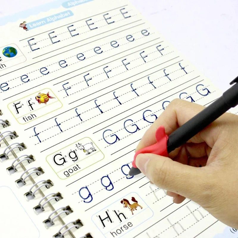 Sank Magic Practice Copybook Pen Preschools Kids Calligraphy English