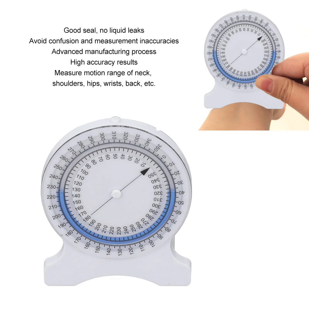 Therapy Inclinometer Gauge Physical Non Leak Bubble Accurate