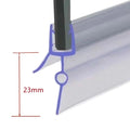 PVC Shower Door Seal Strip – Glue-Free Waterproof Glass Gap