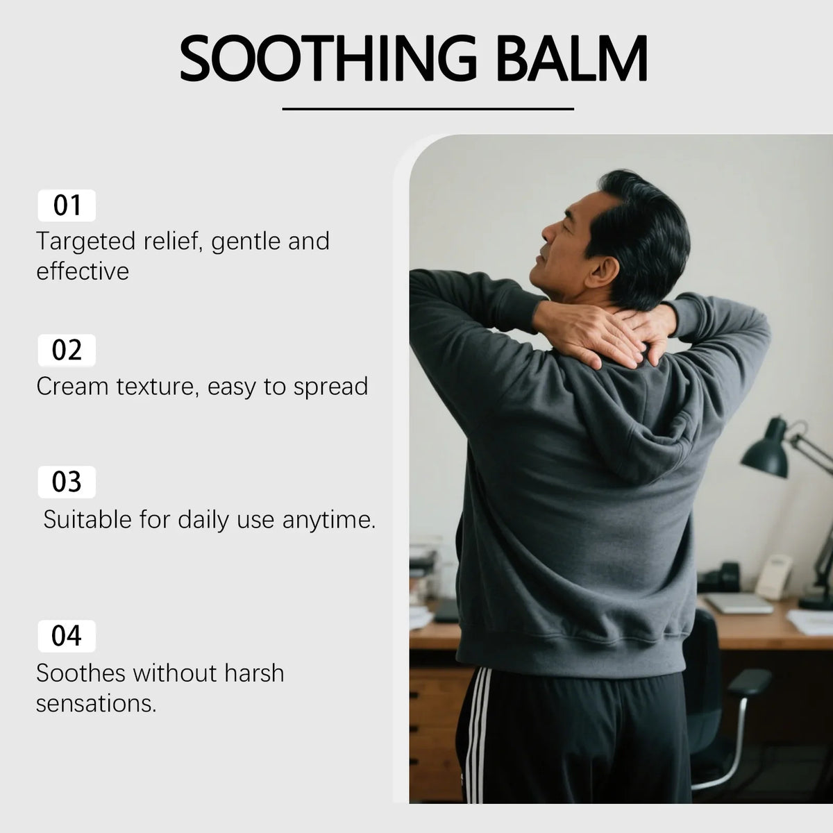 Laniska Natural Massage Balm – Joint, Knee & Neck Daily Care
