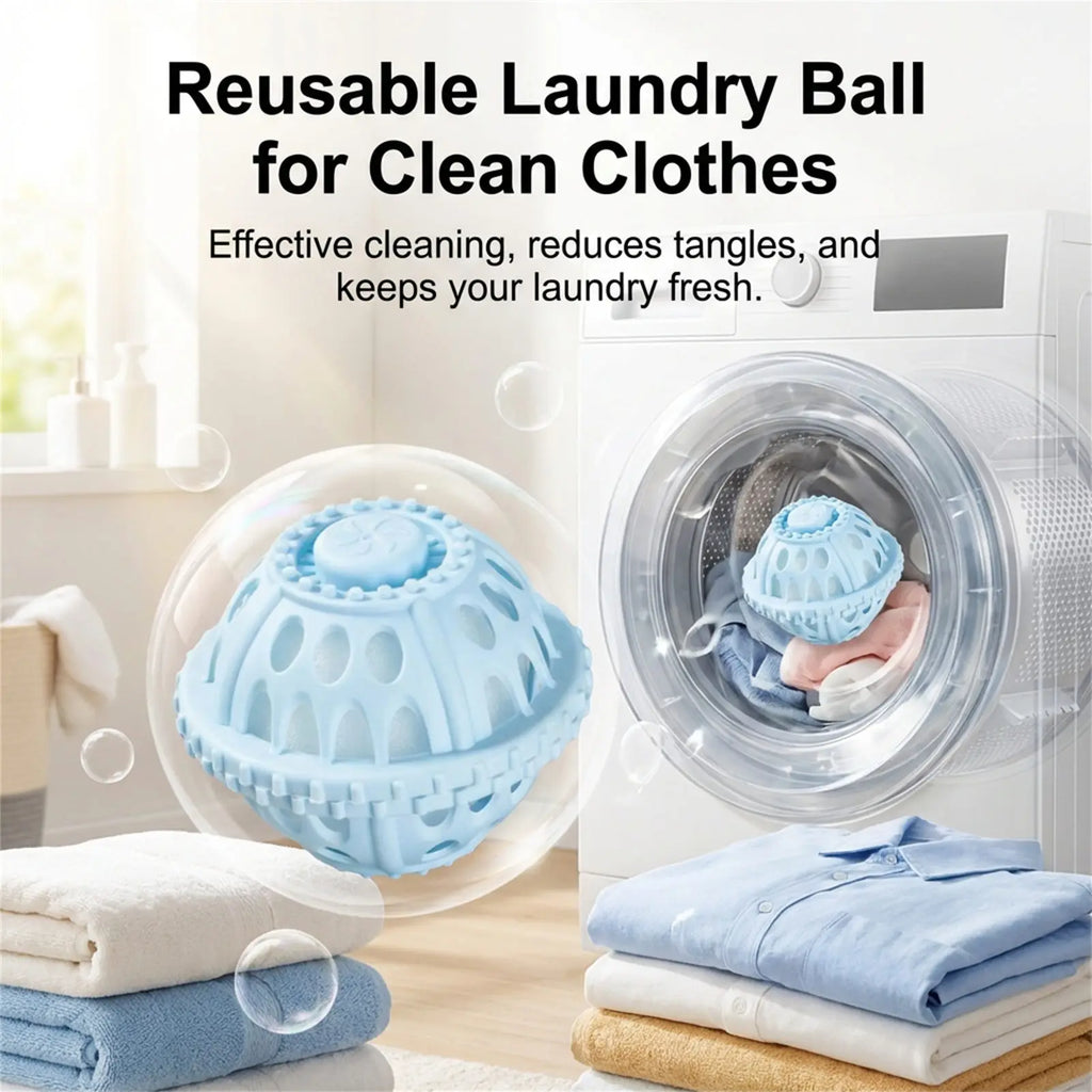 Laundry Ball – Anti-Tangle Drum Cleaner for Washing Machines
