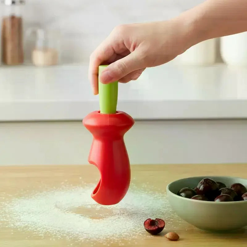 Cherry Pitter – BPA-Free Pit Remover for Baking & Jam Making
