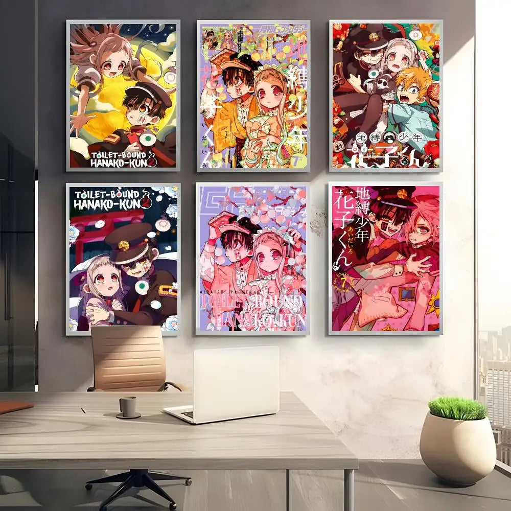 Hanako-kun Anime Self-Adhesive Wall Poster | Sticker Art