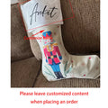 Personalized Nutcracker Christmas Stocking | Custom Family Gift